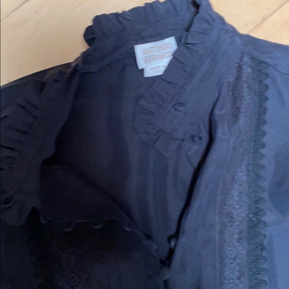 Antonio Berardi silk mini dress with lace size S - Picture 3 of 10